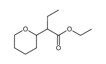 ethyl 2-(tetrahydro-2H-pyran-2-yl)butanoate Structure