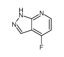 4-Fluoro-1H-pyrazolo[3,4-b]pyridine结构式