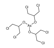 arsenous acid tris-(β,β'-dichloro-isopropyl ester) Structure