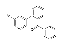 [2-(5-bromopyridin-3-yl)phenyl]-phenylmethanone Structure