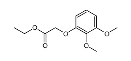 ethyl (2,3-dimethoxyphenoxy)acetate Structure