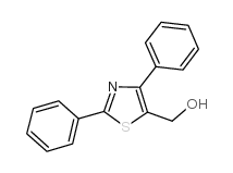 (2,4-diphenyl-1,3-thiazol-5-yl)methanol Structure