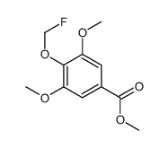 4-FLUOROMETHOXY-3,5-DIMETHOXY-BENZOIC ACID METHYL ESTER structure