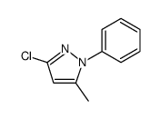 3-Chloro-5-Methyl-1-phenyl-1H-pyrazole Structure