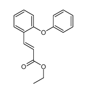 ethyl 3-(2-phenoxyphenyl)prop-2-enoate结构式