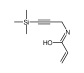N-(3-trimethylsilylprop-2-ynyl)prop-2-enamide Structure