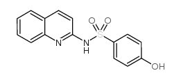 N-(2-Quinolyl)-1-phenol-4-sulfonamide结构式