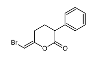 3-phenyl-6-bromomethylenetetrahydropyran-2-one结构式