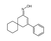 N-(2-phenylspiro[5.5]undec-2-en-4-ylidene)hydroxylamine结构式