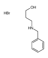 3-(benzylamino)propan-1-ol,hydrobromide结构式