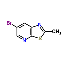 6-Bromo-2-methylthiazolo[5,4-b]pyridine structure
