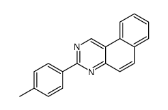 3-(4-methylphenyl)benzo[f]quinazoline结构式