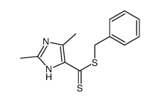 benzyl 2,5-dimethyl-1H-imidazole-4-carbodithioate Structure