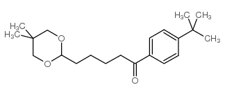 4'-TERT-BUTYL-5-(5,5-DIMETHYL-1,3-DIOXAN-2-YL)VALEROPHENONE结构式