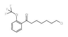 7-CHLORO-1-(2-TRIFLUOROMETHOXYPHENYL)-1-OXOHEPTANE picture