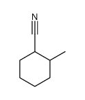 2-methylcyclohexane-1-carbonitrile结构式