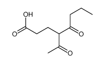 4-acetyl-5-oxooctanoic acid Structure