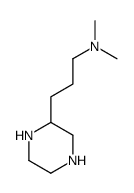 Piperazine, 2-[3-(dimethylamino)propyl]- (7CI)结构式