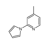 4-Methyl-2-(1-pyrrolyl)pyridine Structure