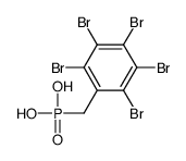 (2,3,4,5,6-pentabromophenyl)methylphosphonic acid Structure