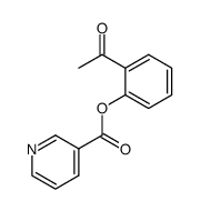 2-Nicotinoyloxy-acetophenon Structure