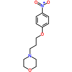 4-[3-(4-Nitrophenoxy)propyl]morpholine结构式