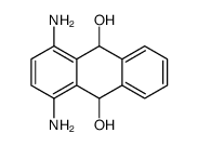 1,4-diamino-9,10-dihydroanthracene-9,10-diol结构式