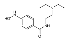4-Hydroxylamino-N,N-diethylaminoethylbenzamide结构式