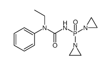 3-(DI(AZIRIDIN-1-YL)PHOSPHORYL)-1-ETHYL-1-PHENYLUREA结构式
