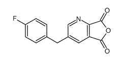 3-(4-FLUORO-BENZYL)-FURO[3,4-B]PYRIDINE-5,7-DIONE Structure