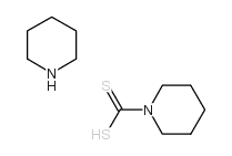 五亚甲基二硫代氨基甲酸哌啶盐结构式