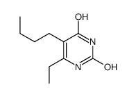 5-butyl-6-ethyl-1H-pyrimidine-2,4-dione Structure