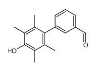 4'-hydroxy-2',3',5',6'-tetramethylbiphenyl-3-carbaldehyde Structure