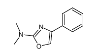 dimethyl-(4-phenyl-oxazol-2-yl)-amine Structure