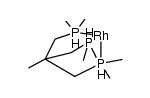 fac-RhH3(tripod') Structure