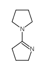 2H-Pyrrole,3,4-dihydro-5-(1-pyrrolidinyl)- structure