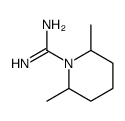 2,6-dimethylpiperidine-1-carboximidamide结构式