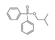 [2-methylpropoxy(phenyl)phosphoryl]benzene Structure