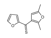 (2,5-dimethylfuran-3-yl)-(furan-2-yl)methanethione结构式