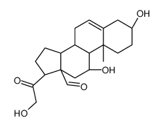 3-hydroxy-delta(5)-aldosterone Structure