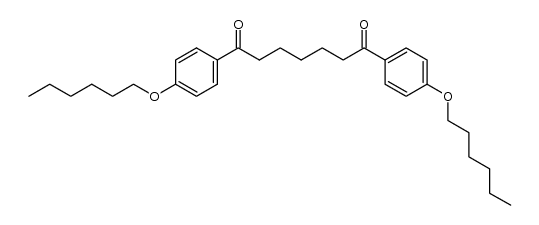 1,7-bis(4-(hexyloxy)phenyl)heptane-1,7-dione结构式