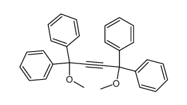 1,4-dimethoxy-1,1,4,4-tetraphenyl-but-2-yne结构式