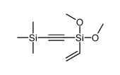 ethenyl-dimethoxy-(2-trimethylsilylethynyl)silane Structure