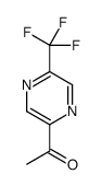 1-[5-(trifluoromethyl)pyrazin-2-yl]ethanone结构式