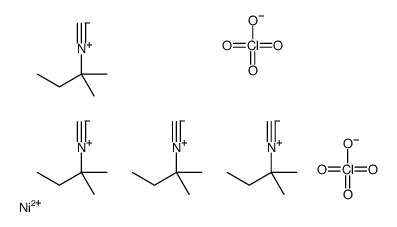 2-isocyano-2-methylbutane,nickel(2+),diperchlorate Structure