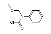 methoxymethyl-phenyl-carbamoyl chloride Structure
