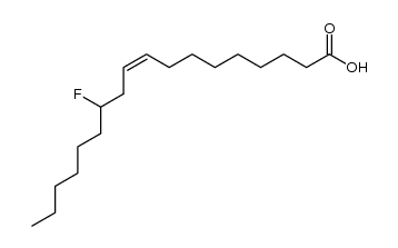 12-fluorooleic acid结构式