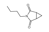 3-butyl-3-azabicyclo[3.1.0]hexane-2,4-dione结构式