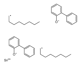 dioctyl-bis(2-phenylphenoxy)stannane结构式