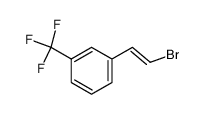 (E)-1-(2-bromovinyl)-3-trifluoromethylbenzene结构式